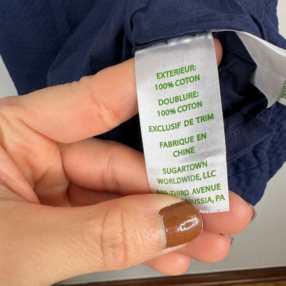 Lilly Pulitzer Valli Shift Dress in True Navy - Picture 6 of 10